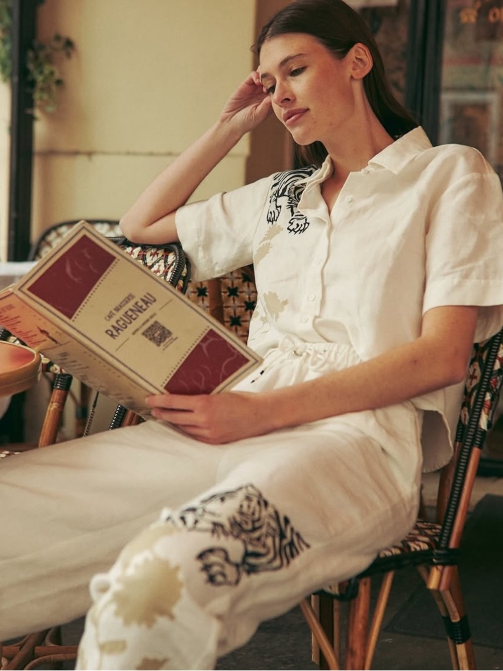 Las Surenas Tiger Lounge Pant - XL